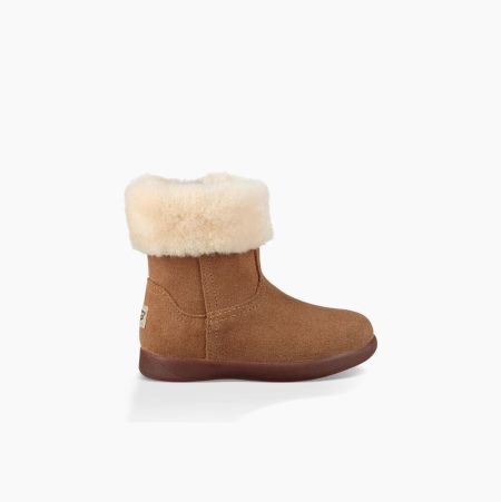 UGG Jorie II Brown Boots for Kids (QPIO97823)